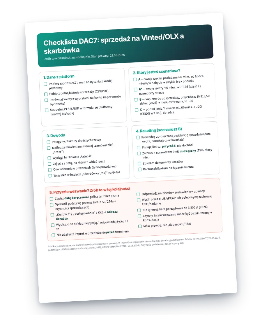 Checklista